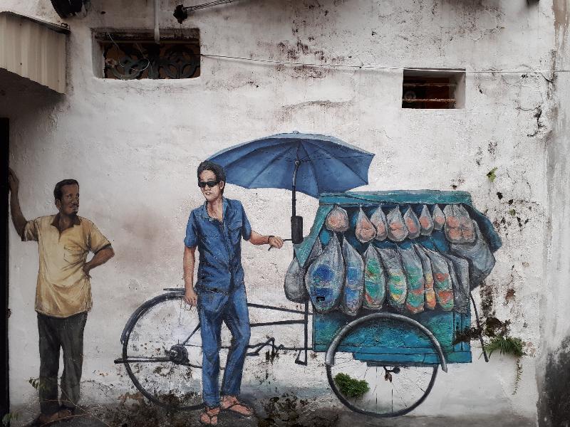 فندق إيفرغرين لوريل بينانغ جورج تاون المظهر الخارجي الصورة A rickshaw in India